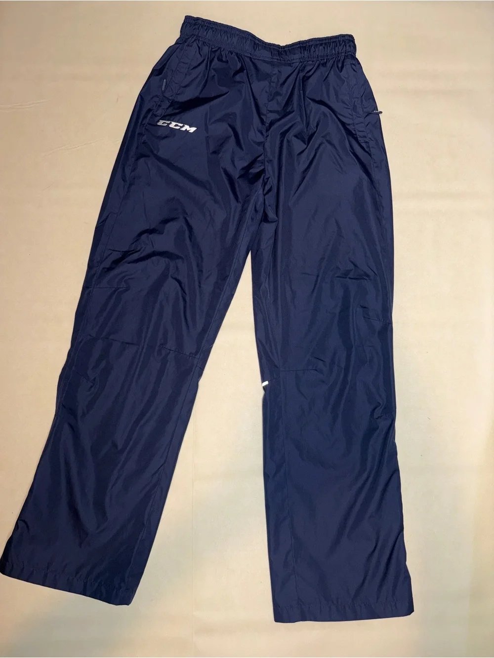 CCM Navy Athletic Joggers for Kids